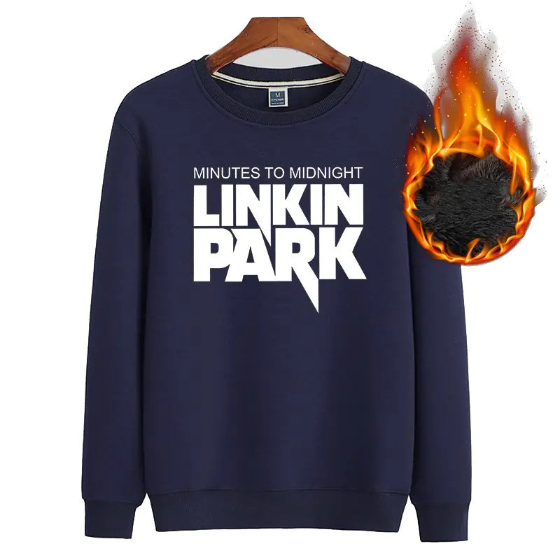 2020 Autumn Men's Fleece Logo Sweatshirt for Couples