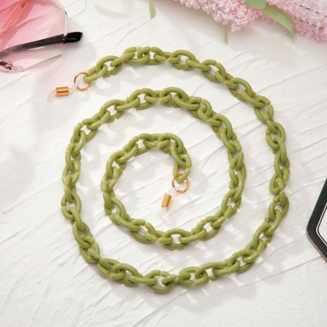 Bond Glasses & Mask Chain