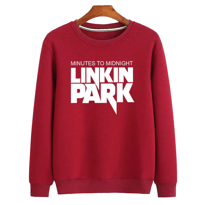 2020 Autumn Men's Fleece Logo Sweatshirt for Couples